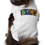 ROXY ~ PERSONALIZED BGLETTERS ~ PET-WARE FOR DOGS! pet clothing