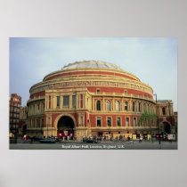 Royal Albert Hall, London, England, U.K. Poster