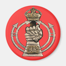 Royal Armoured Corps Refrigerator Magnet
