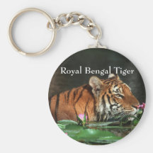 Royal Bengal Tiger Keychain