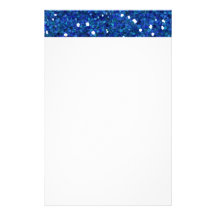 ROYAL BLUE BLUES WHITE GLITTER-LIKE TILES TEXTURES STATIONERY DESIGN