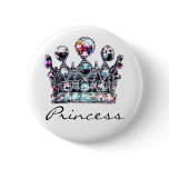 Royal Crown Princess buttons