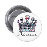 Royal Crown Princess buttons