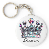 Royal Crown Queen keychains