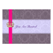 Royal Crown Wedding Invitations
