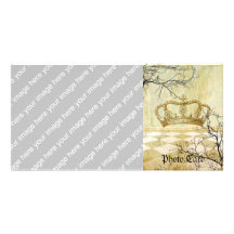 Royal Crown with Branches Photo Cards