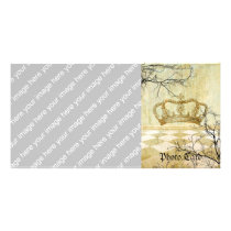 Royal Crown with Branches Photo Cards