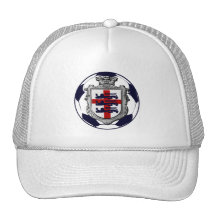 Royal England Soccer ball England flag gifts Trucker Hat