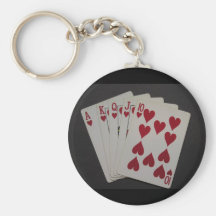 Royal Flush Key Chain