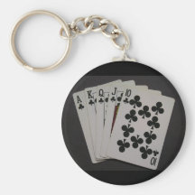 Royal Flush Key Chains