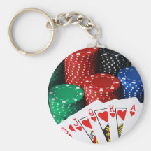 Royal Flush Keychain