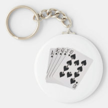 royal flush keychains
