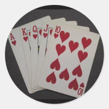 Royal Flush Sticker