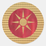Royal Goldstar 2 Round Sticker