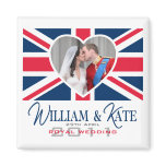 Royal Kiss - William & Kate Wedding Refrigerator Magnet