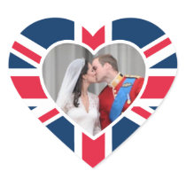 Royal Kiss - William & Kate Wedding Stickers