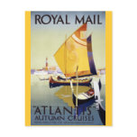 Royal Mail "Atlantis" Autumn Cruises postcards