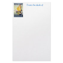 Royal Mail Atlantis Autumn Cruises Poster Stationery Design