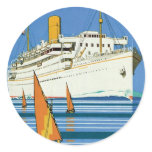 Royal Mail "Atlantis Cruises" stickers