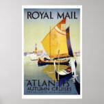 Royal Mail Lines Autumn Cruises Poster posters