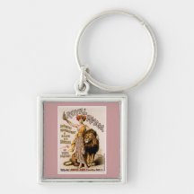 Royal Muscat Vintage Wine Drink Ad Art Key Chain
