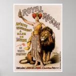 Royal Muscat Vintage Wine Drink Ad Art Posters