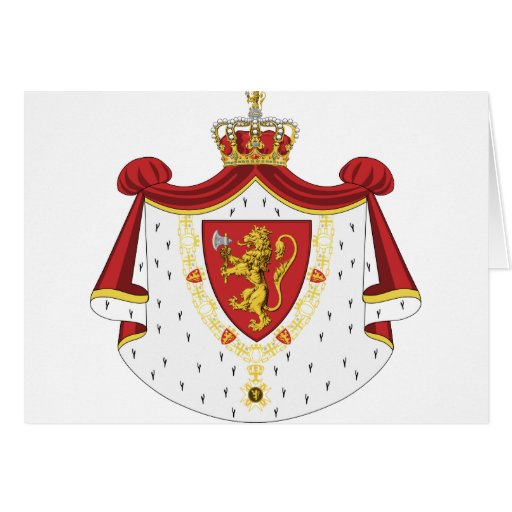 Royal Norway, Denmark Greeting Cards