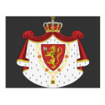 Royal Norway, Denmark Postcards
