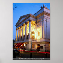 Royal Opera House, Covent Garden, London, England Print