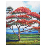 Royal Poinciana Tree Art flyers