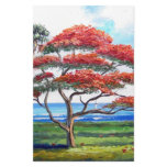 Royal Poinciana Tree Art stationery