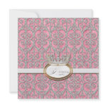 Royal Princess Crown Baby Girl Birth Announcement