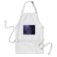 ROYAL PURPLE BLACK  SPARKLE GLITTER BACKGROUND PAR APRONS