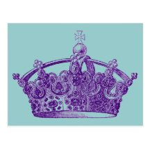 Royal Purple Crown Postcards