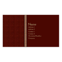 Royal Red Business Card