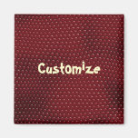 Royal Red Lizard Skin Scales Refrigerator Magnets