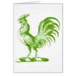 Royal Rooster Green Cards
