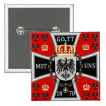 Royal Standard of the King of Prussia Pinback Buttons