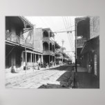 Royal Street, New Orleans: 1900 Print