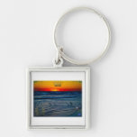 Royal Tequila Sunrise Over Atlantic & Daytona Bch Key Chain