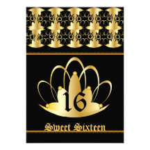 Royal Tiara's Filigree Sweet Sixteen-Cust. Announcement
