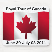Royal Tour of Canada Mousepad