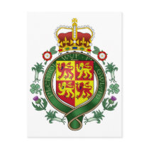 Royal Wales Official Coat Of Arms Heraldry Symbol