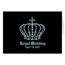 Royal Wedding 5.6" x 4" Card