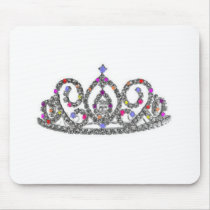 Royal Wedding/Bride's Tiara Mousepads