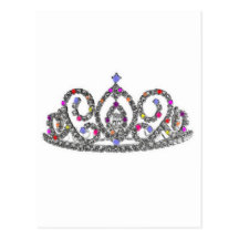 Royal Wedding/Bride's Tiara Post Card