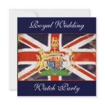 Royal Wedding Coat of Arms Watch Party Invitation