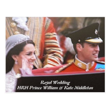 Royal Wedding postcards