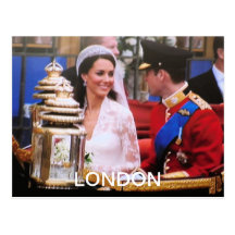 Royal Wedding postcards