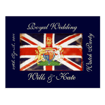 Royal Wedding Watch Party Postcard